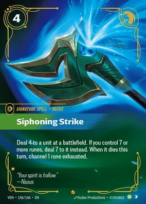 Siphoning Strike [VEN-146] — ฟอยล์