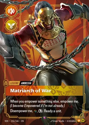 Ambessa - Matriarch of War [VEN-153] — ฟอยล์