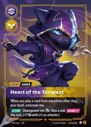 Kennen - Heart of the Tempest [VEN-155] — ฟอยล์