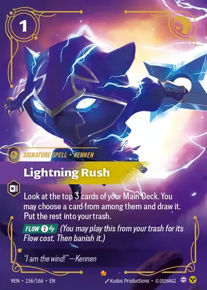 Lightning Rush [VEN-156] — ฟอยล์