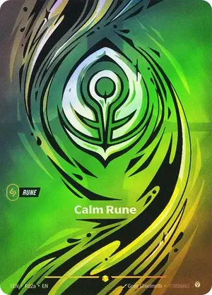 Calm Rune [VEN-R02a] — ฟอยล์