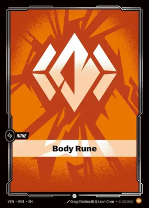 รูนส้ม Body Rune (R04) — ปกติ (คละเซ็ต)