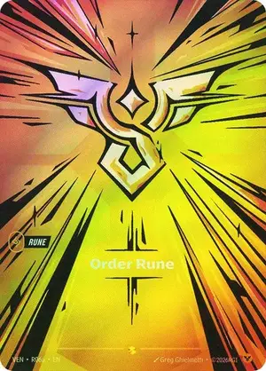Order Rune [VEN-R06a] — ฟอยล์