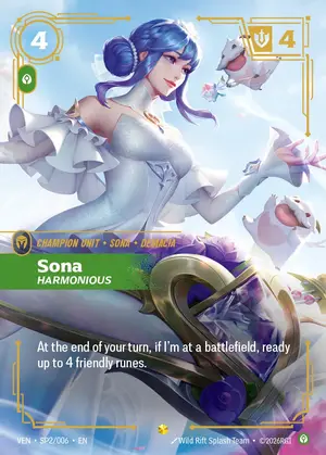 Sona - Harmonious [VEN-SP2] — ฟอยล์