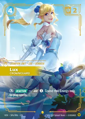 Lux - Crownguard [VEN-SP6] — ฟอยล์