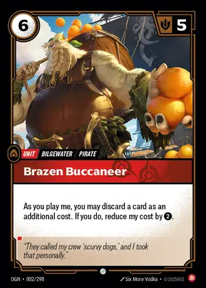 Brazen Buccaneer [OGN-002] — ปกติ