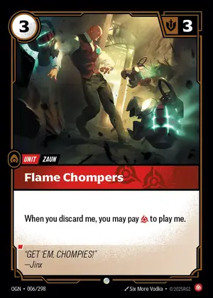 Flame Chompers [OGN-006] — ปกติ