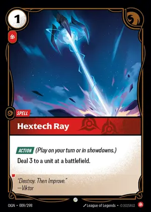 Hextech Ray [OGN-009] — ปกติ