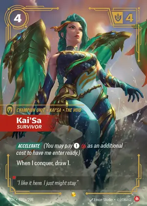 Kai'Sa - Survivor [OGN-039a] — ฟอยล์