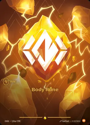 Body Rune [OGN-126a] — ฟอยล์