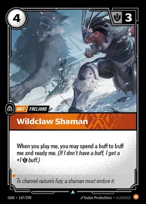 Wildclaw Shaman [OGN-147] — ฟอยล์