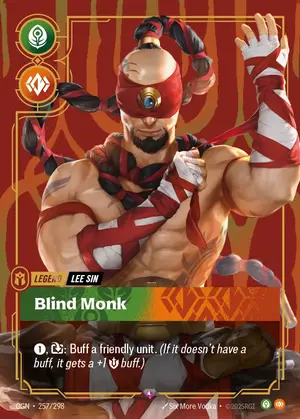 Lee Sin - Blind Monk [OGN-257] — ฟอยล์