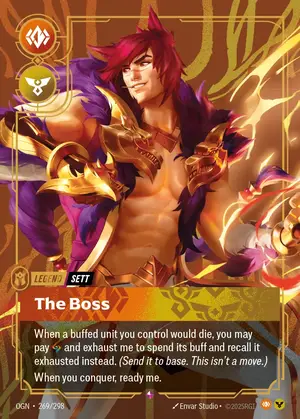 Sett - The Boss [OGN-269] — ฟอยล์