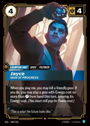 Jayce - Man of Progress [SFD-084] — ฟอยล์