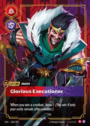 Draven - Glorious Executioner [SFD-185] — ฟอยล์