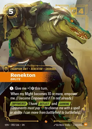 Renekton - Brute [VEN-092] — ฟอยล์
