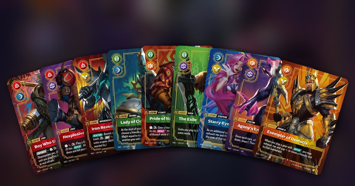 Legend ทั้ง 9 ตัวของ Radiance