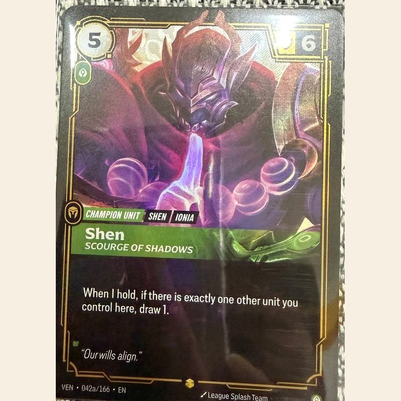 Shen - Scourge of Shadows [VEN-042A] — ฟอยล์
