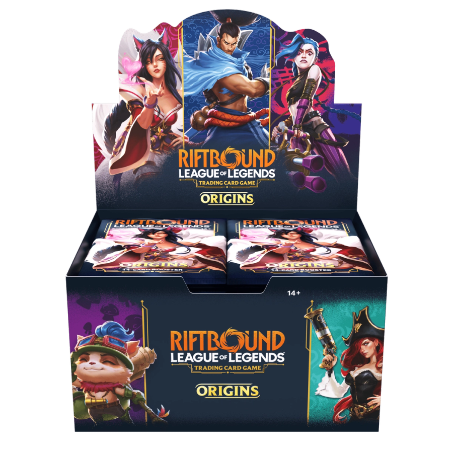 Riftbound Origins — Booster Display (ยกกล่อง 24 ซอง)