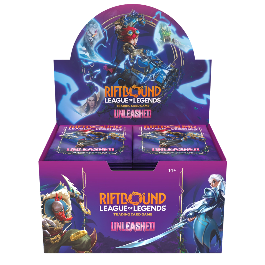 Riftbound Unleashed — Booster Display (ยกกล่อง 24 ซอง)